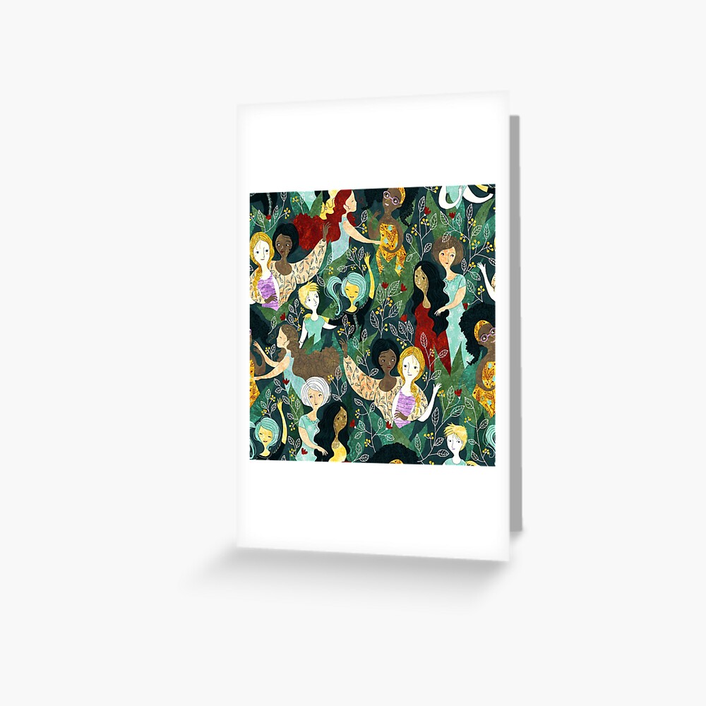 Item preview, Greeting Card designed and sold by gaiamarfurt.