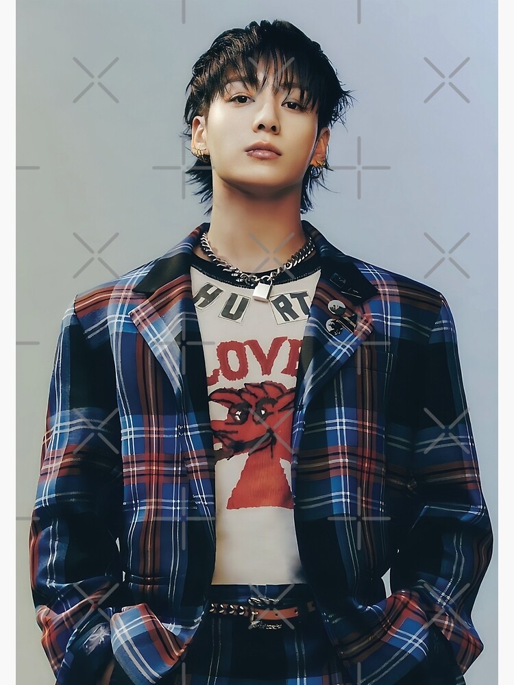 Jeon Jungkook bts vogue | Metal Print