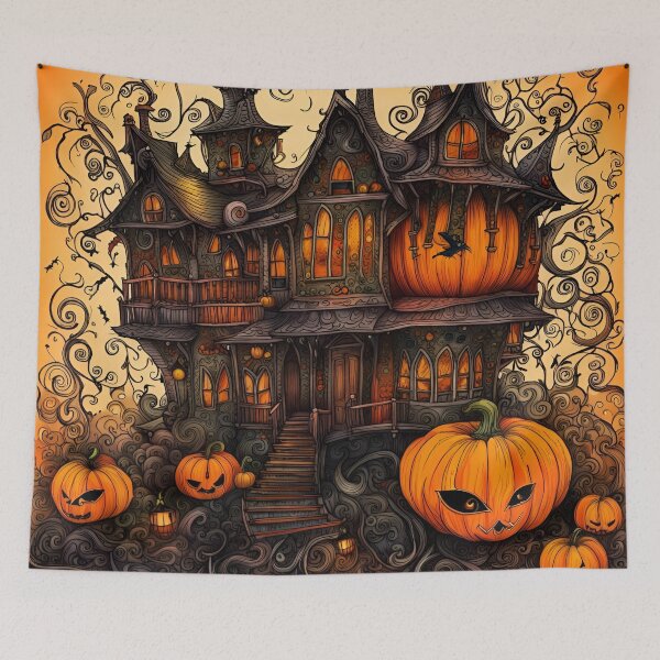 Item preview, Pumpkin House Hideout designed and sold by Pjay McConnell.