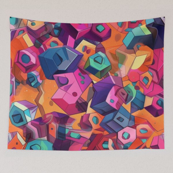 Artikelvorschau, Graphite Polygons: Geometric Abstraction Revealed entworfen und verkauft von Geode-Designs.