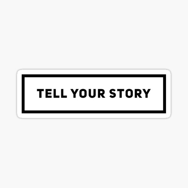 Item preview, Tell Your Story - Motivational Words designed and sold by Solkri Design.
