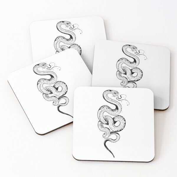 Item preview, Snake tattoo style designed and sold by VonaArt.