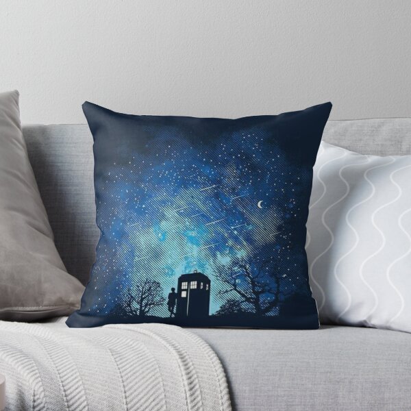Doctor Who Lovers Throw Pillow