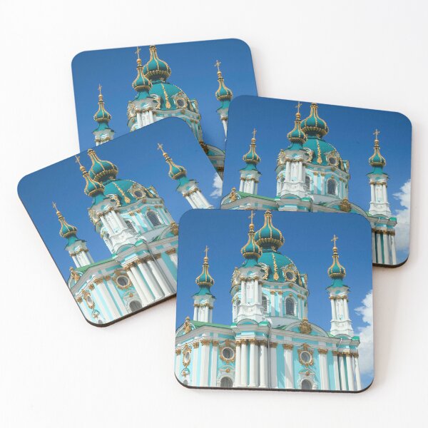 Item preview, Kiev church on blue sky background designed and sold by olena2552.