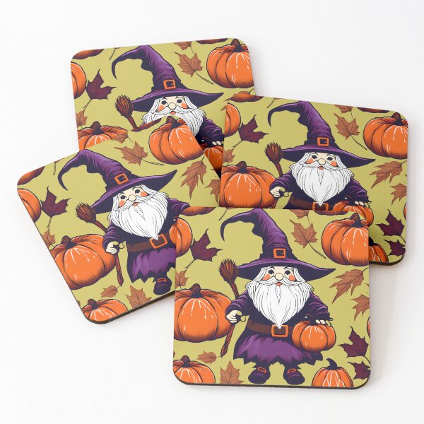 Item preview, Merry Elf and Halloween Pumpkins designed and sold by BloomCatB.