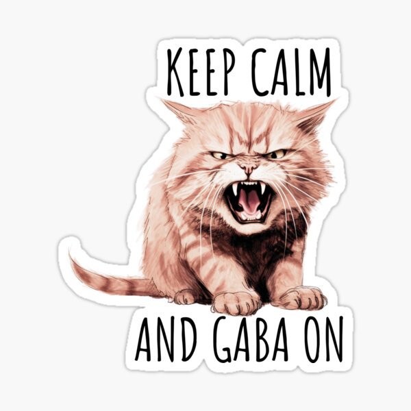 Item preview, Keep Calm and Gaba On designed and sold by GoatAndCamel.