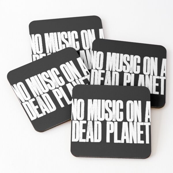 Item preview, No Music On A Dead Planet I designed and sold by JeancarloMcan.