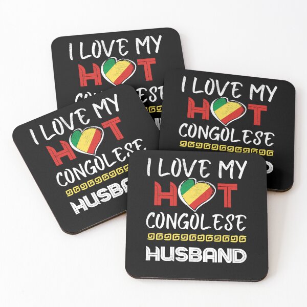 Item preview, Funny Congolese Husband Proud Wife designed and sold by Furahisha.