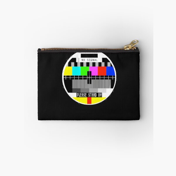 Item preview, No Signal Old TV Screen Funny T Shirts Please Stand designed and sold by JeancarloMcan.