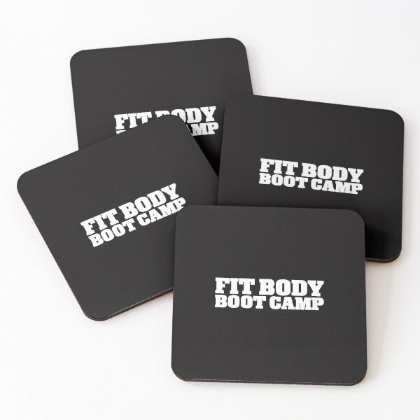 Item preview, Fit Body Boot Camp Stacked Logo (White) designed and sold by Jahyerwood.