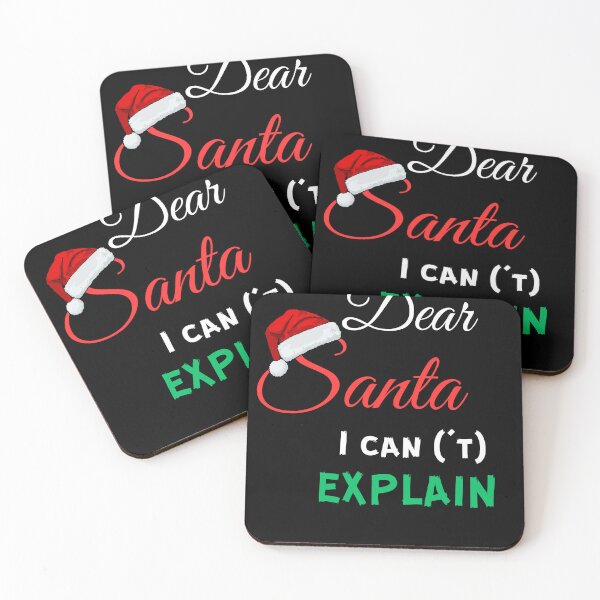 Item preview, Dear Santa i can('t) explain design for xmas designed and sold by artbyveresca.