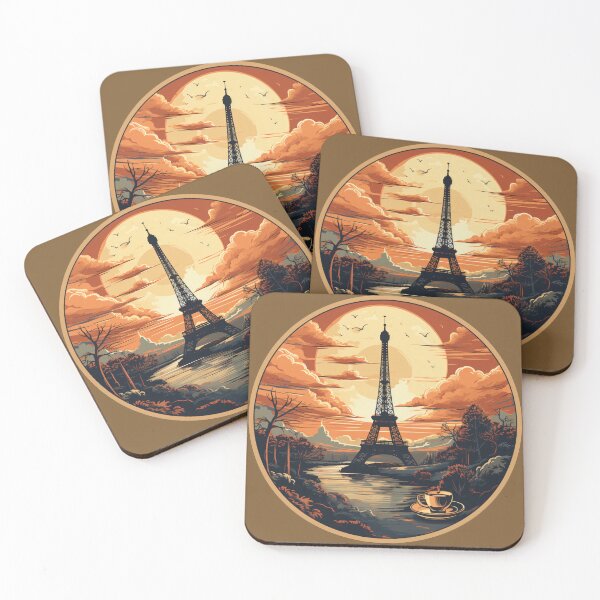 Item preview, Parisian Nostalgia: Eiffel's Vintage Badge designed and sold by Juuskus.
