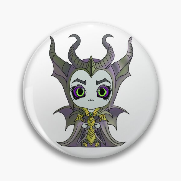 Artikelvorschau, Chibi Maleficent entworfen und verkauft von IslaImages.