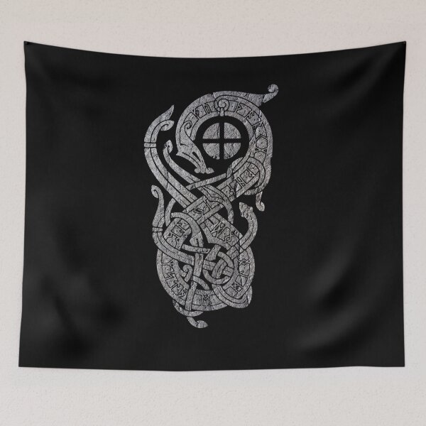 Item preview, Copia de Red Dragon Fafnir, Vikings Symbols Valhalla designed and sold by amazinGraphic.