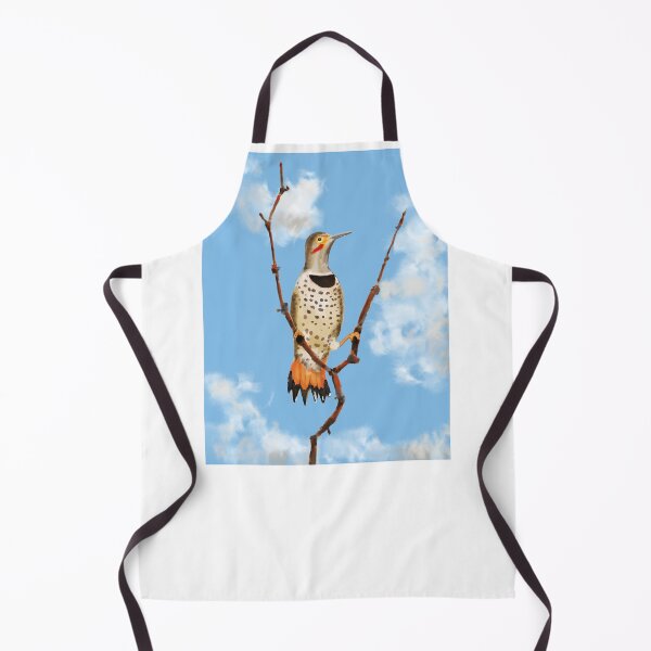 Item preview, Pretty Northern Flicker on a Branch II designed and sold by VerdeDoodleDuck.