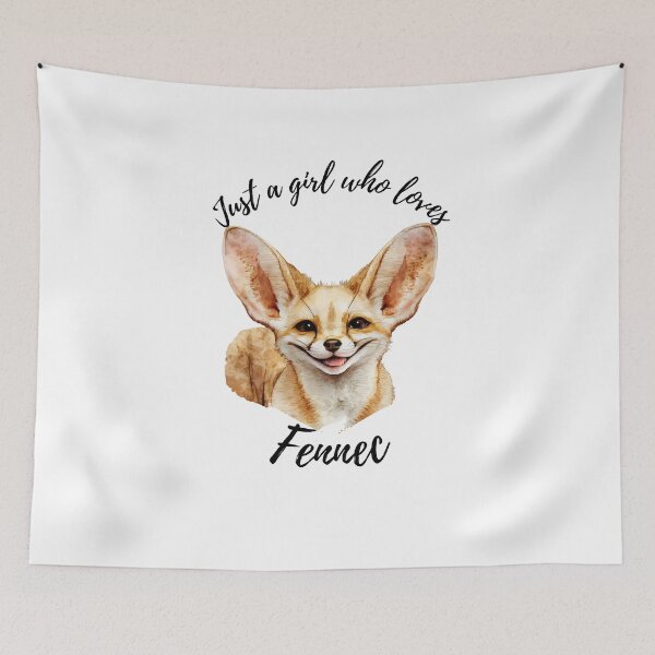Item preview, Just a girl who loves fennec designed and sold by Lmbr-shop.