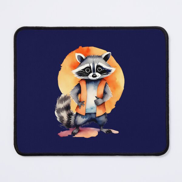Item preview, A Determined Raccoon Goes to the Halloween Party designed and sold by BloomCatB.
