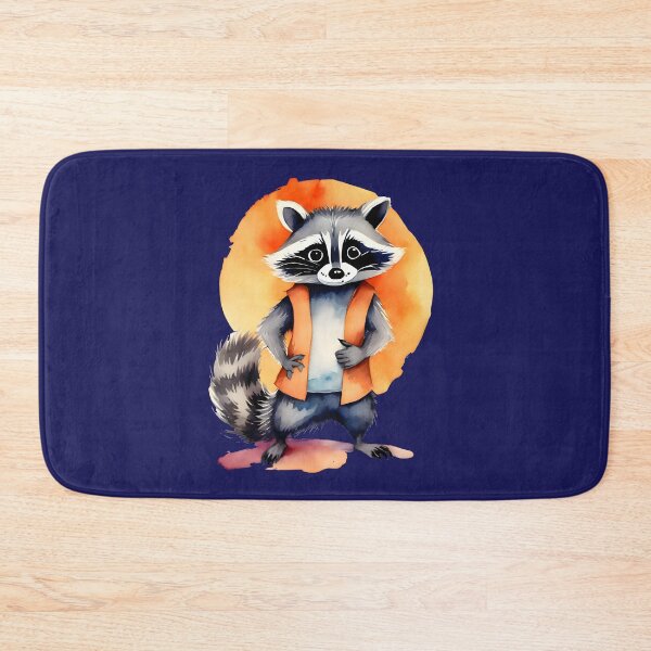 Item preview, A Determined Raccoon Goes to the Halloween Party designed and sold by BloomCatB.