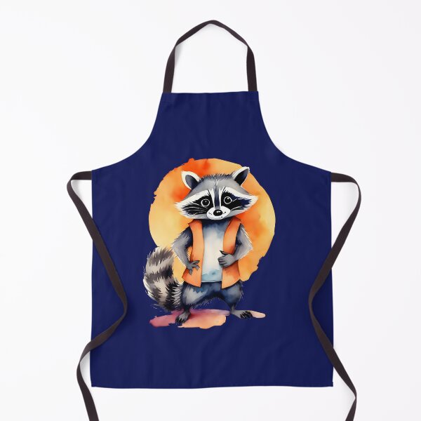 Item preview, A Determined Raccoon Goes to the Halloween Party designed and sold by BloomCatB.