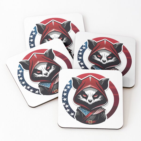 Item preview, Raccoon (Patriotic Hoodie) designed and sold by 223 Digital Art.