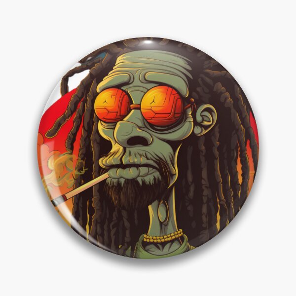 Item preview, Rasta Zombie designed and sold by DocSinn.