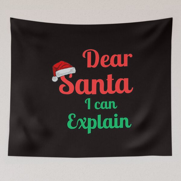 Item preview, Dear Santa, i can explain funny christmas design designed and sold by artbyveresca.