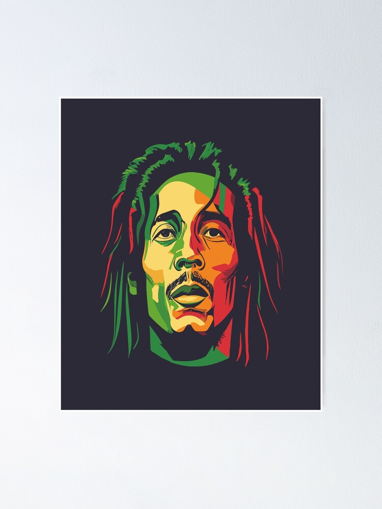 Bob Marley painting portrait  Legend of Reggae, acrylics on canvas