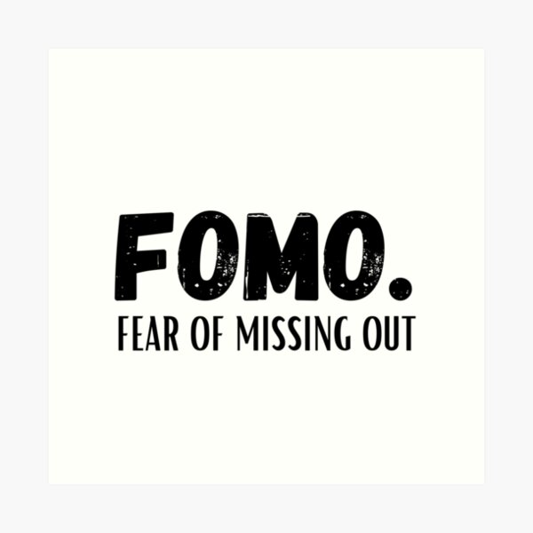 FOMO TWITTER Sticker by Montrepeneuer