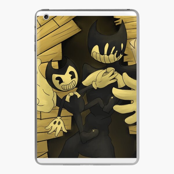 Ink Demon and Bendy (Bendy and The Dark Revival)  Spiral Notebook for Sale  by angyluffy