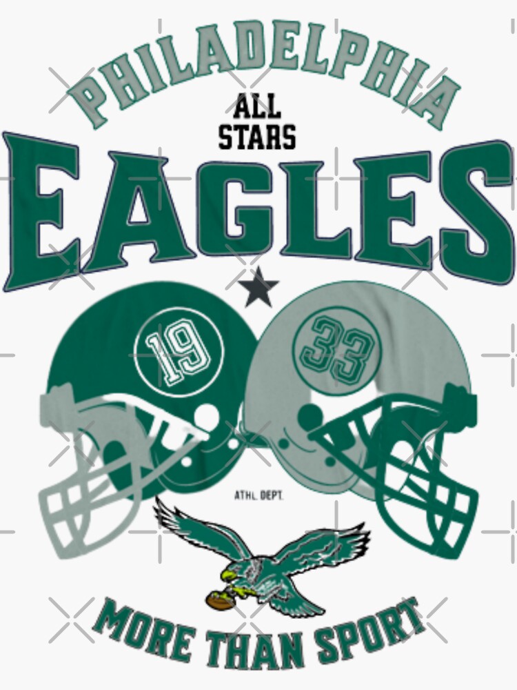 Philly Eagles Football Go Birds - Vintage Style - Its A Philly Thing -  Sticker