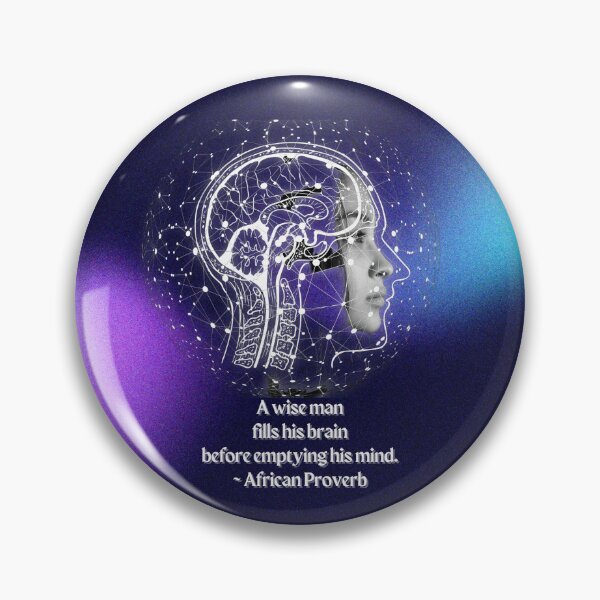 Item preview, A Wise Man Fills His Brain designed and sold by Emilyromrell.