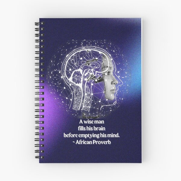 Item preview, A Wise Man Fills His Brain designed and sold by Emilyromrell.