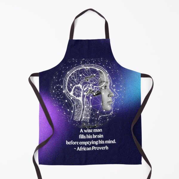 Item preview, A Wise Man Fills His Brain designed and sold by Emilyromrell.