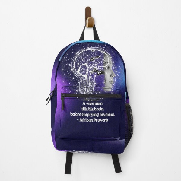 Item preview, A Wise Man Fills His Brain designed and sold by Emilyromrell.