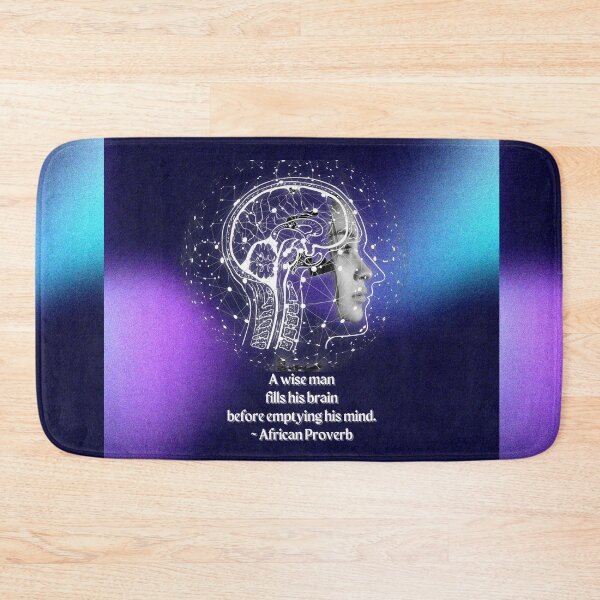 Item preview, A Wise Man Fills His Brain designed and sold by Emilyromrell.