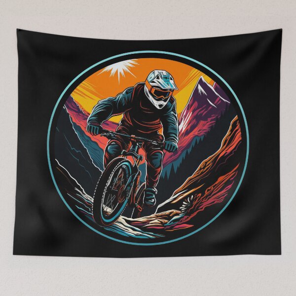 Item preview, Mountain Downhill Retro Vintage Gift designed and sold by T-shirt-Designs.