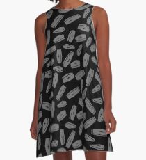 Sarg-Muster A-Linien Kleid