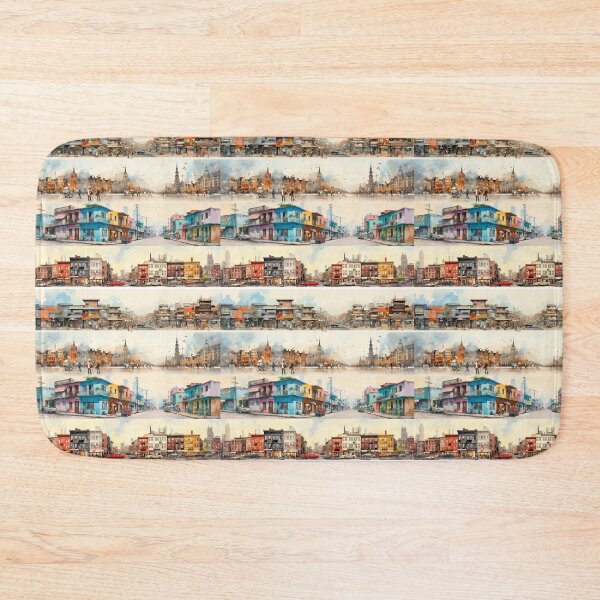 Item preview, City Life Across the Globe designed and sold by AlmostForgot.