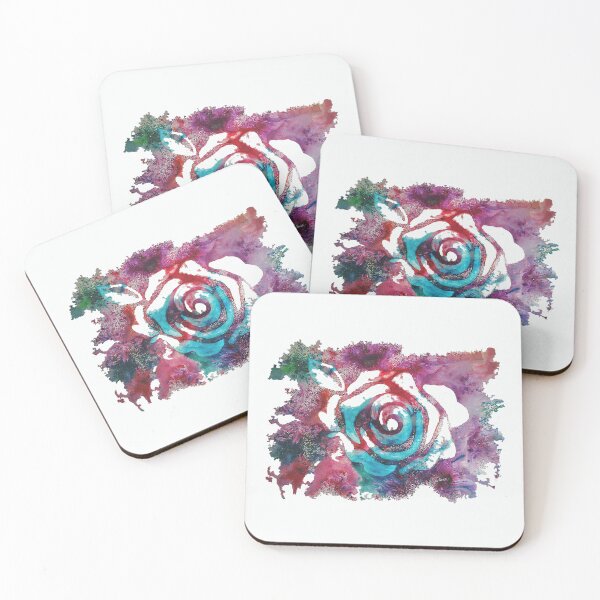 Item preview, Abstract Rose Watercolour designed and sold by PilgrimCraft.