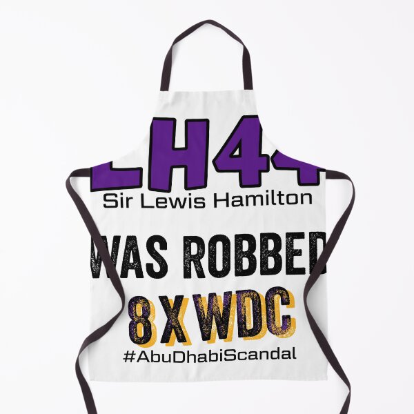 Item preview, LH44 Sir Lewis Hamilton Was Robbed #AbuDhabiScandal designed and sold by OffTheRock.