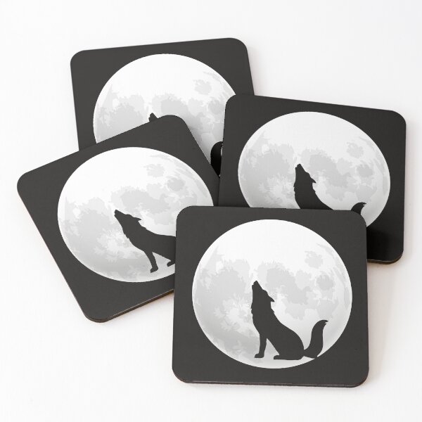 Item preview, Full moon - wolf designed and sold by DesignDS.