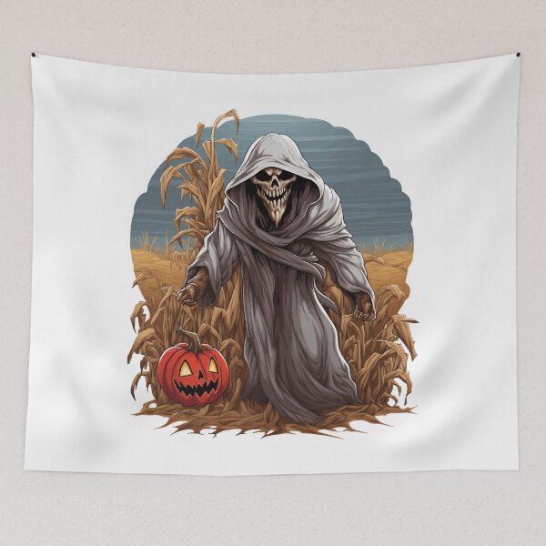 Item preview, Grim Reaper In A Cornfield designed and sold by VelvetRoom.