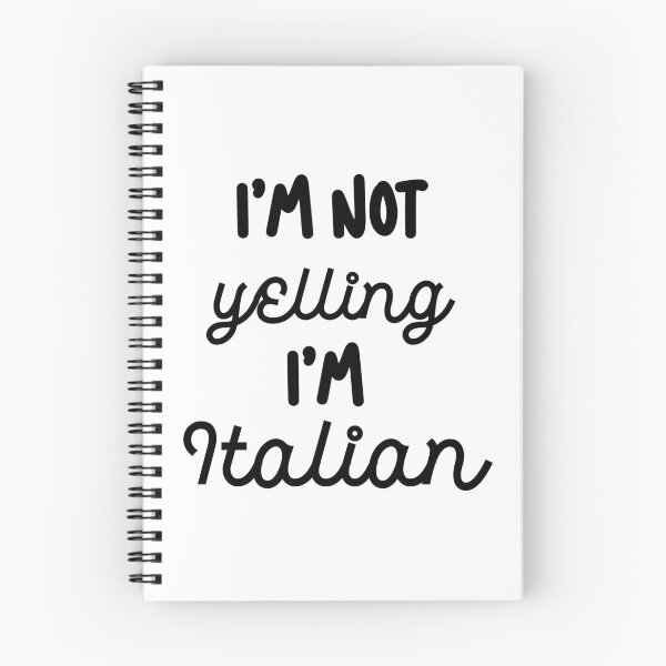 Item preview, Im not yelling Im Italian designed and sold by EmeraldeaArt.