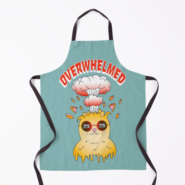 Item preview, Overwhelmed Kitty (Red) designed and sold by moodclubuk.