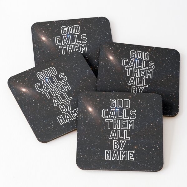 Item preview, God calls the stars by name Psalms 147:4 designed and sold by Neeshki.