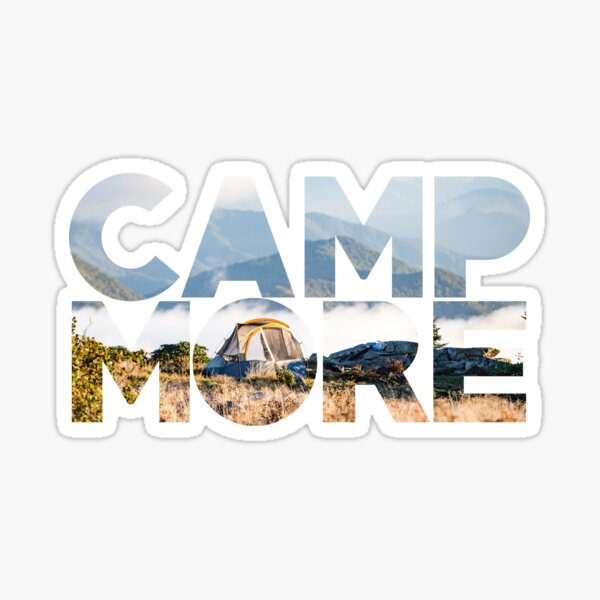 Item preview, Camp More designed and sold by GreatLakesLocal.
