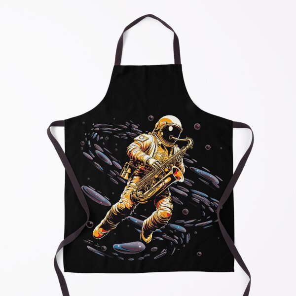 Item preview, Harmonies in the Cosmos: Astronaut in Space Playing a Saxophone designed and sold by ThePurpleMelon.