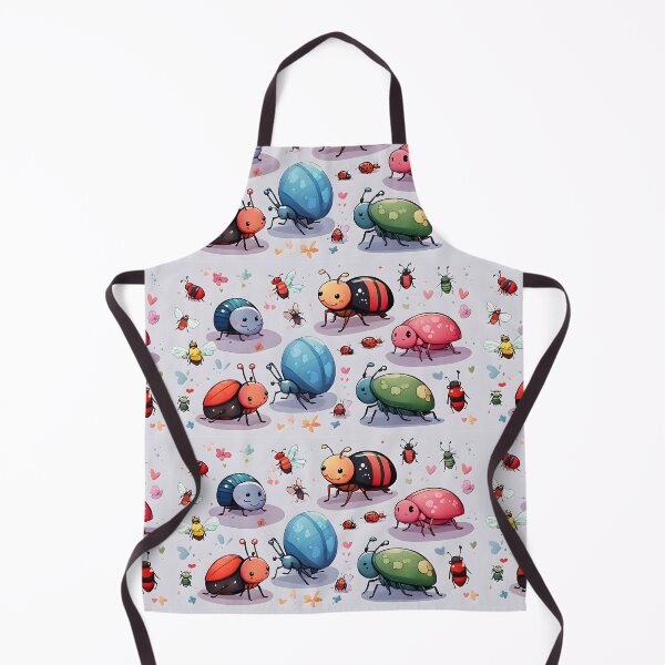 Item preview, Cute colorful bug cartoons smiling in the style of animation stills designed and sold by AI-Only Creations.