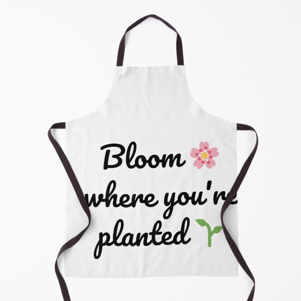 Item preview, Bloom Where You're Planted Typography Art designed and sold by NikksCustomArt.