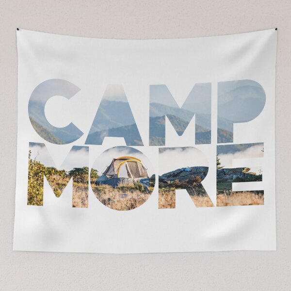 Item preview, Camp More designed and sold by GreatLakesLocal.